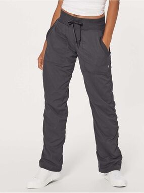 lululemon athletica Dark Gray Dance Studio Pants
